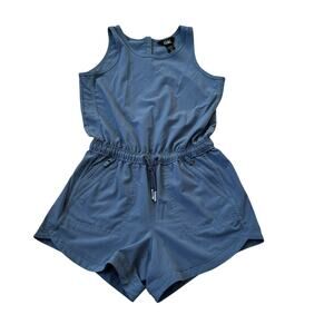 Athleta Blue Mini Girl's Romper Size 7 | 26-26